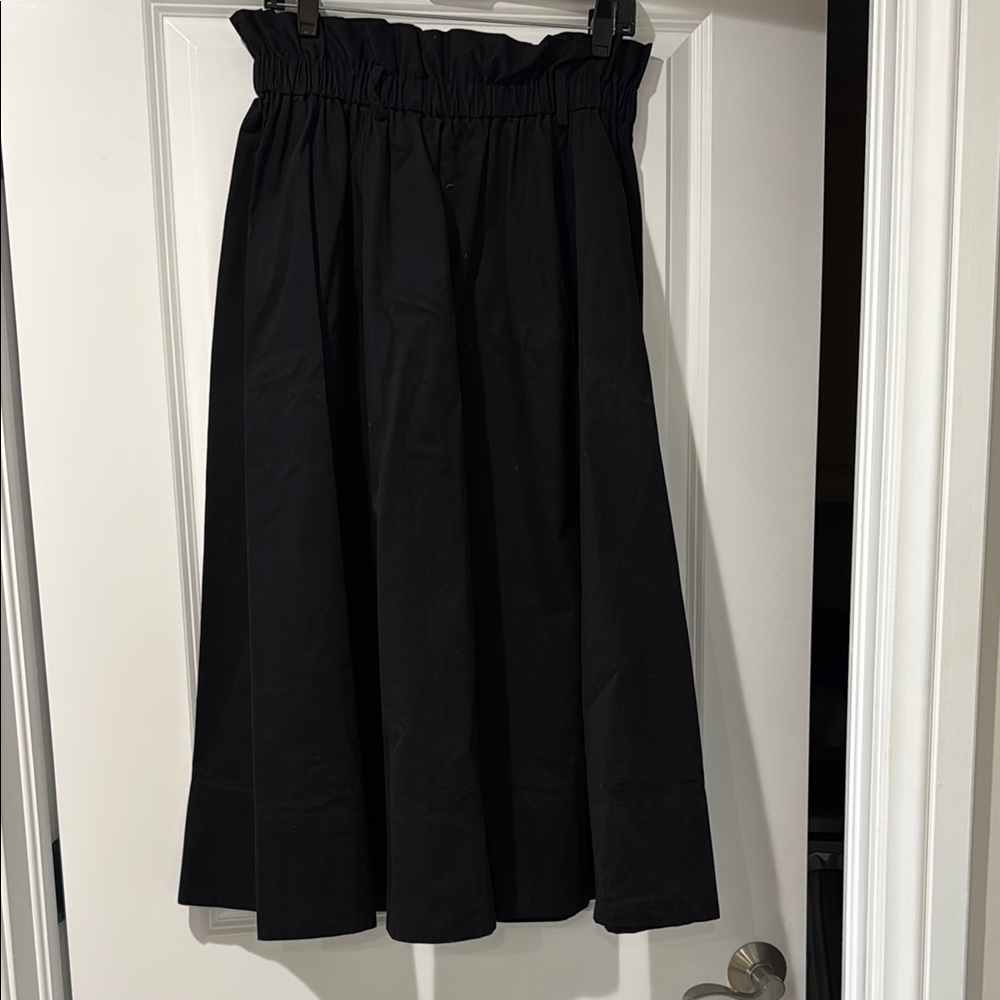 H&M Cotton Elegant Black Women's Skirt Size M. NWOT
